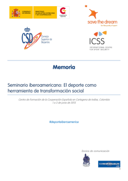 Deporte - Save The Dream