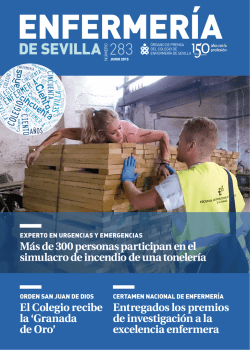 283, Junio 2015 - Colegio de Enfermería de Sevilla