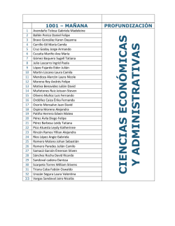 lista de estudiantes