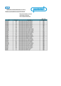 Implementos y Servicios Electronicos, S.A. de C.V. Remates en