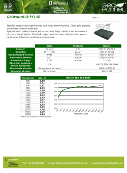 Ficha técnica GEOPANNEL® PYL 40 rev3