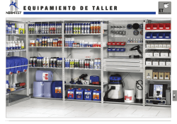 12 Equipamiento de taller