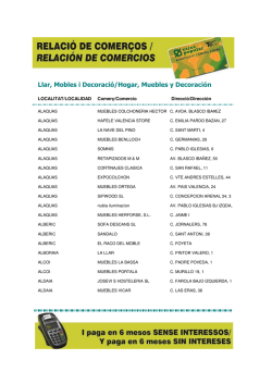 Relación Establecimientos