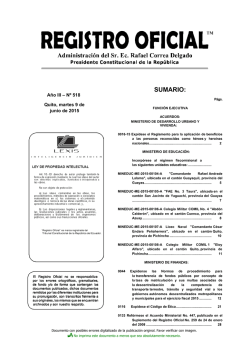 R.O N° 518, MARTES 09JUN2015