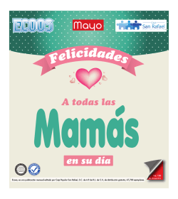 Mayo 2015 - Caja San Rafael