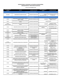 contrataciones, licitaciones