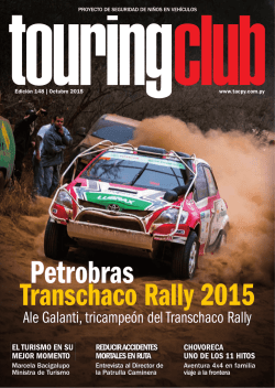 Octubre 2015 - Touring y Automóvil Club Paraguayo