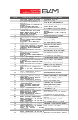 1 CONSEGUROS, CORREDOR DE SEGUROS, S.A. MARIO