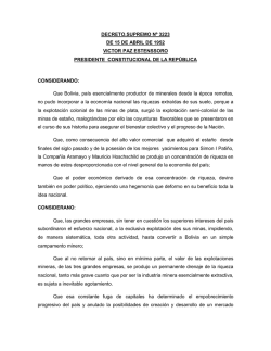 decreto.supremo nº 3223 de 15 de abril de 1952 victor paz