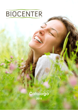 Catálogo - Biocenter Distribución
