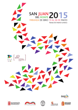 Programa Oficial San Juan 2015
