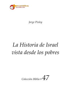 La Historia de Israel