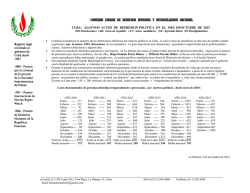 Informe CCDHRN Octubre 2015