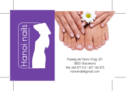Tarjeta Hanoi Nails Fabra