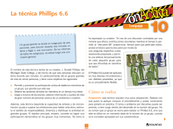 La técnica Phillips 6.6