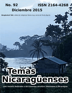 92 - Revista de Temas Nicaragüenses