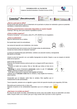 Secukinumab (Cosentyx®) - Tu Farmacéutico de Guardia