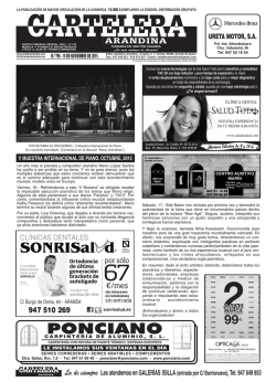 N&ordm;795 - Cartelera Arandina