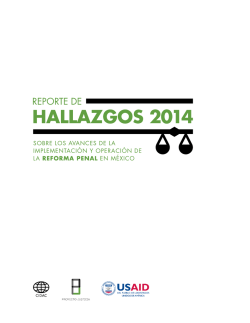 Reporte de Hallazgos con la actualización a