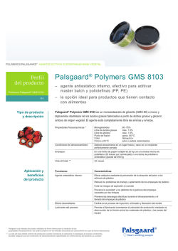 Palsgaard® Polymers GMS 8103