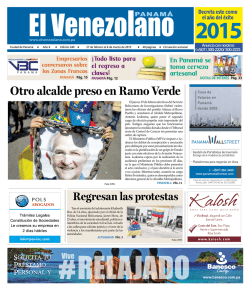Otro alcalde preso en Ramo Verde