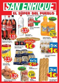 Oferta - Supermercados San Enrique