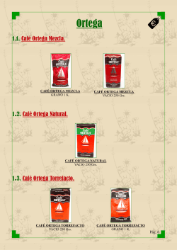 café ortega mezcla - Comercial Puerto Lajas