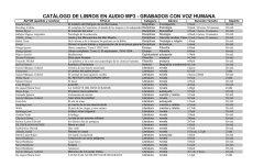 catálogo de libros en audio mp3