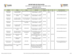 III Directorio 2015.xlsx - Secretar&iacute;a de Educaci&oacute;n de Yucat&aacute;n