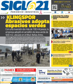 KLINGSPOR Abrasivos adopta espacios verdes