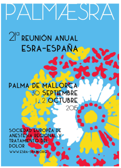 Descargar programa en pdf - 21&ordf; Reuni&oacute;n Anual ESRA