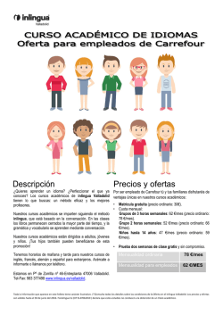 Inlingua para Carrefour.