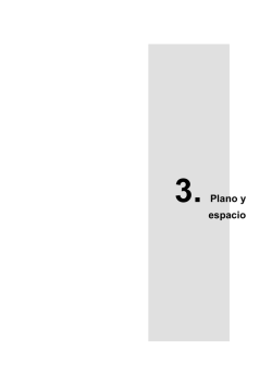 3. Plano y espacio