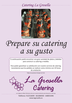 Catering La Grosella