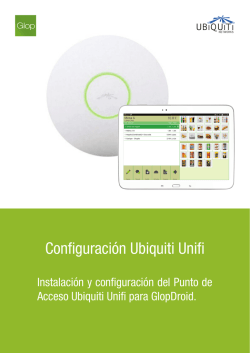 Configuración Ubiquiti Unifi