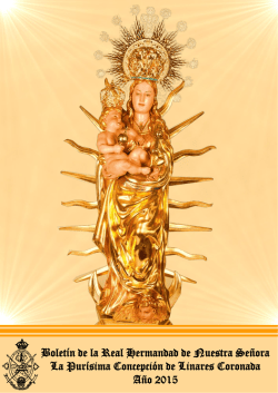 boletín año 2015 - Hermandad de la Virgen de Linares