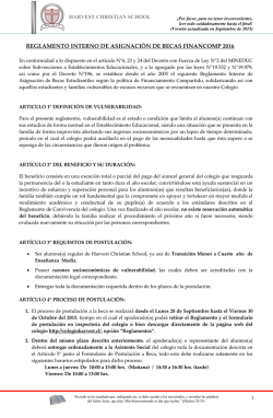 reglamento interno de asignación de becas financomp 2016