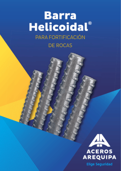 Barra Helicoidal - Aceros Arequipa