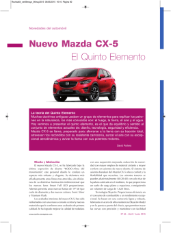 Nuevo Mazda CX-5 El Quinto Elemento