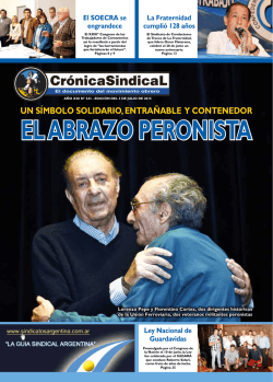 EL ABRAZO PERONISTA