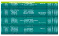 Departamento Gral Obligado - Colegio de Kinesiologos de Santa Fe