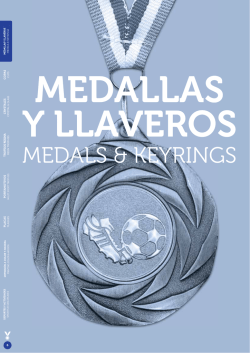 Catálogo Medallas y Llaveros