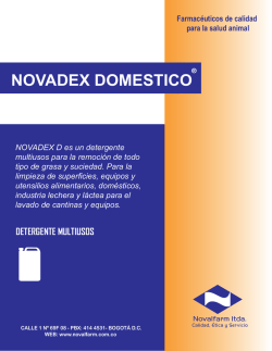 WEB FICHA TECNICA NOVADEX DOMESTICO