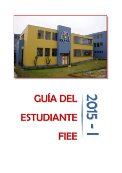 GUÍA - facultad de ingeniería electrónica y eléctrica