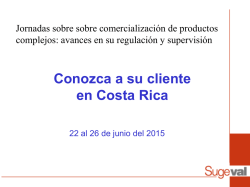 Política “Conozca a su cliente” - Instituto Iberoamericano de