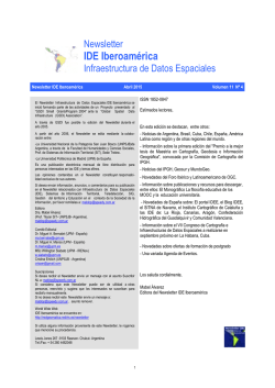 IDE Iberoamérica - RedGeomatica