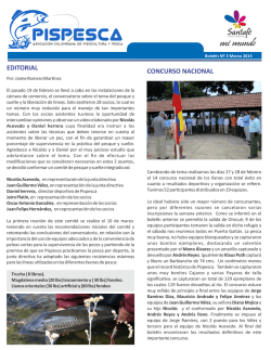 editorial concurso nacional - PISPESCA Asociación colombiana de