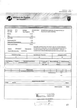 buenaño carriel rocio del pilar - Secretaría Nacional de Gestión de