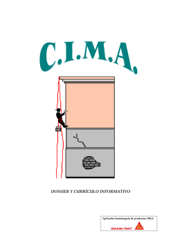 DOSSIER Y CURRÍCULO INFORMATIVO