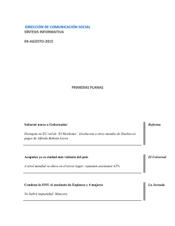 DIRECCIÓN DE COMUNICACIÓN SOCIAL